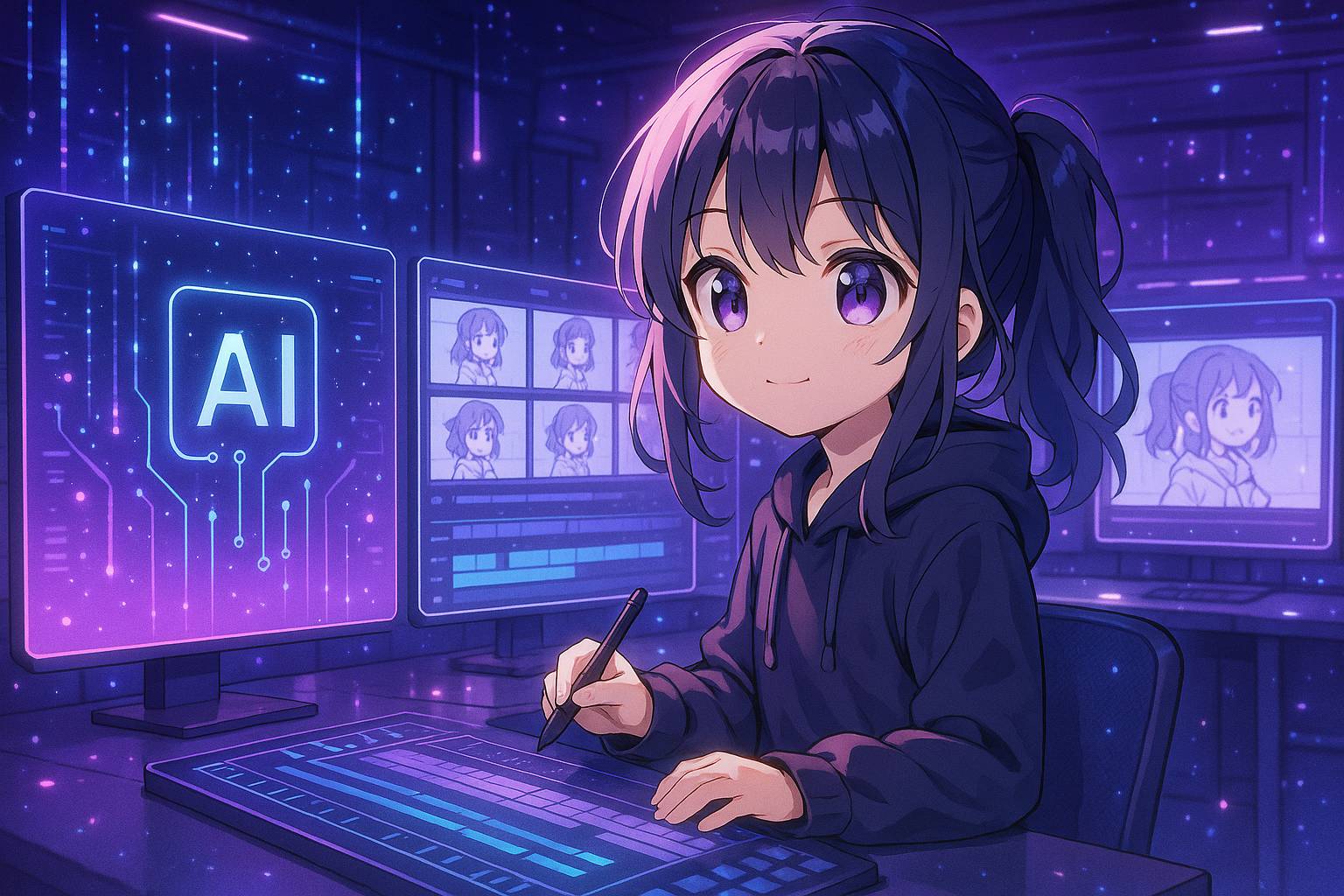 网红主播AI动漫技术