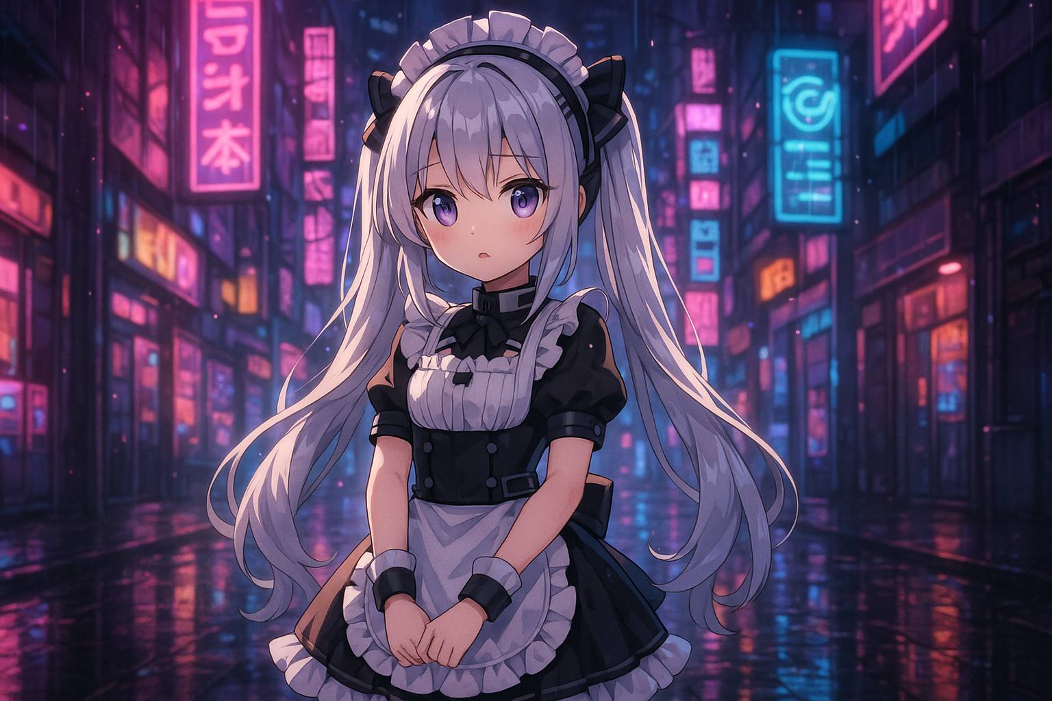 网红主播高中生动漫 - 深夜的自习室